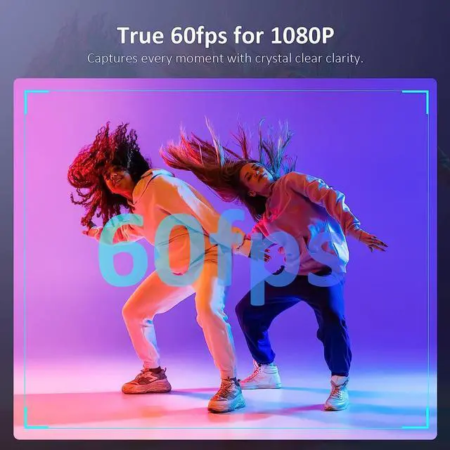 Alt view image 3 of 7 - NexiGo N960E Pro 60FPS Webcam with Mic/Headset Jack and Extra USB Port, 1080P Web Camera with Light, Fast AutoFocus, Built-in Privacy Cover, for Zoom Meeting Skype Teams Twitch