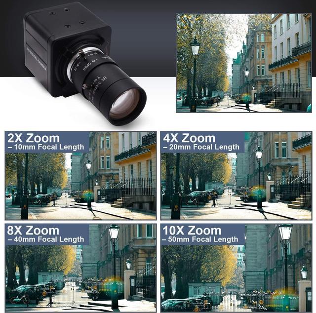 SVPRO 4K Ultra HD Webcam USB Digital Industrial Camera with CS