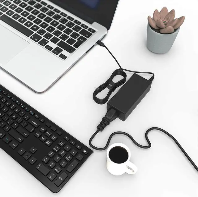 Alt view image 6 of 6 - 45W Chromebook Charger USB-C for HP Chromebook 14 11 11A G6 G7 G8 G9 EE X360 Lenovo/Dell/Acer, USB C Chromebook Charger Replacement for Samsung/Asus Chromebook Charging Cord