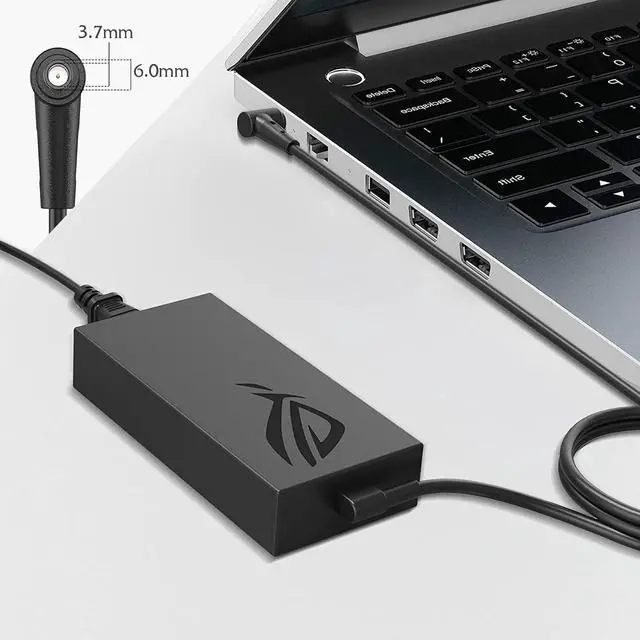 Alt view image 3 of 7 - 180W Fit for Asus ROG Zephyrus G14 G15 GA502 GA401 Asus TUF Gaming A15-FA506 A17-FA706 ASUS zenbook pro14 20V 9A AC Adapter 6.0x3.7mm ADP-180TB H ASUS 180W Charger