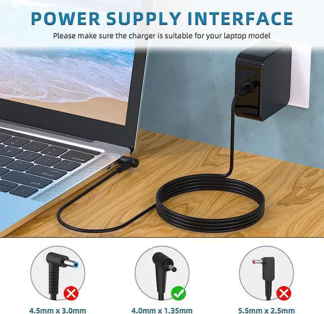 Alt view image 2 of 7 - ROLADA 45W 33W Laptop Charger Compatible with ASUS