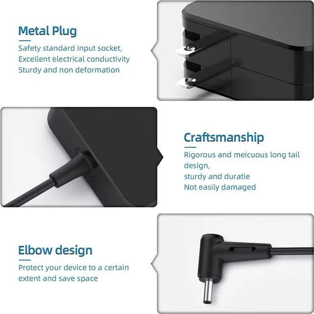 Alt view image 5 of 7 - ROLADA 45W 33W Laptop Charger Compatible with ASUS