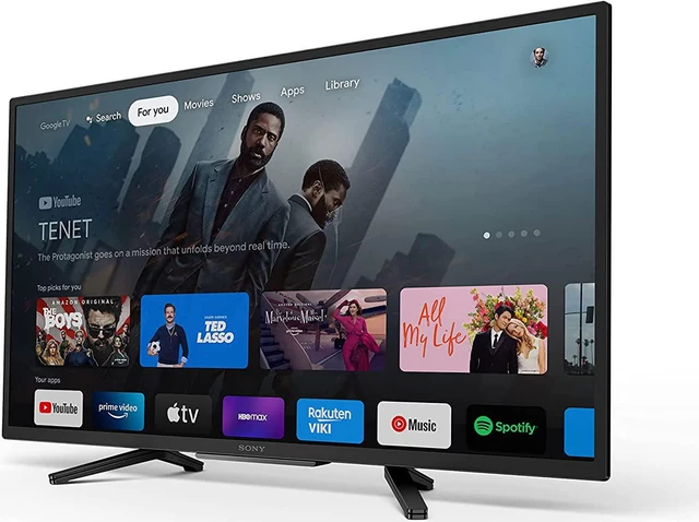 Alt view image 2 of 7 - 32 Inch 720p HD LED HDR TV W830K Series with Google TV and Google Assistant-2022 Model, Black