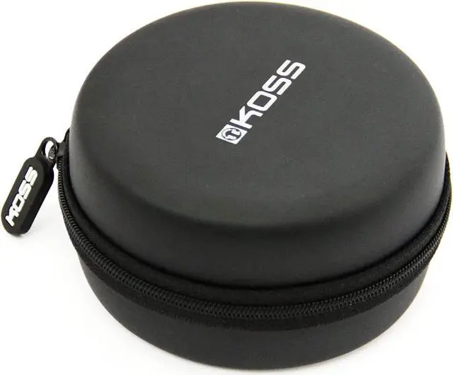 Alt view image 3 of 7 - Koss Porta Pro Limited Edition On-Ear Headphones, in-Line Microphone, Volume Control and Touch Remote Control, Retro Style, Includes Hard Carry Case, Wired with 3.5mm Plug, Rhythm Beige