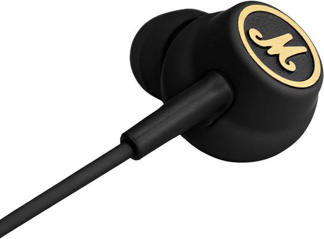 Alt view image 5 of 7 - Marshall Mode EQ Wired in-Ear Headphones - Black and Brass