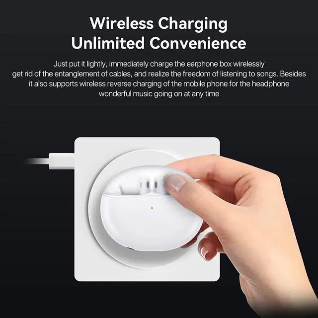 Alt view image 2 of 7 - UMIDIGI Wireless Earbuds,Ablebuds Free Noise Canceling Bluetooth Earbuds, 45dB Active Noise Cancellation,Various Scenarized ANC, AI-Enhanced Calls,Up to 27 Hours Playtime, Bluetooth 5.2 Headphone.