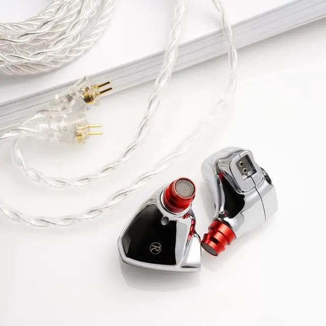 Alt view image 6 of 7 - DUNU Titan S in-Ear Monitors,11mm Dynamic Driver HiFi IEMs Earphones with Powerful Sound (Silver