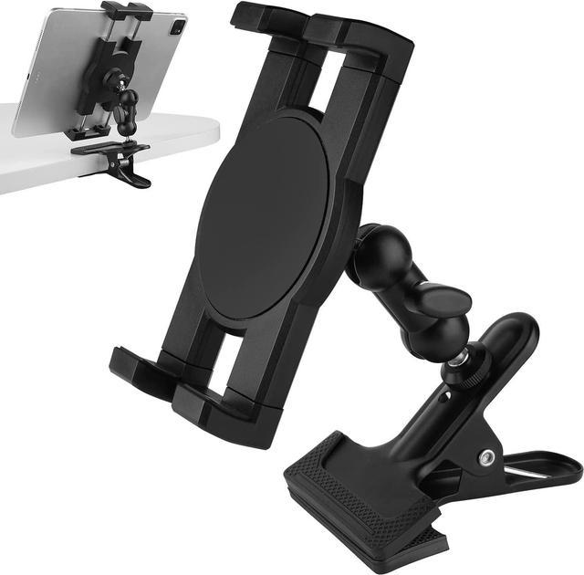 Mippko Clip Clamp Tablet Holder for Desk/Table/Glass Door/Desktop