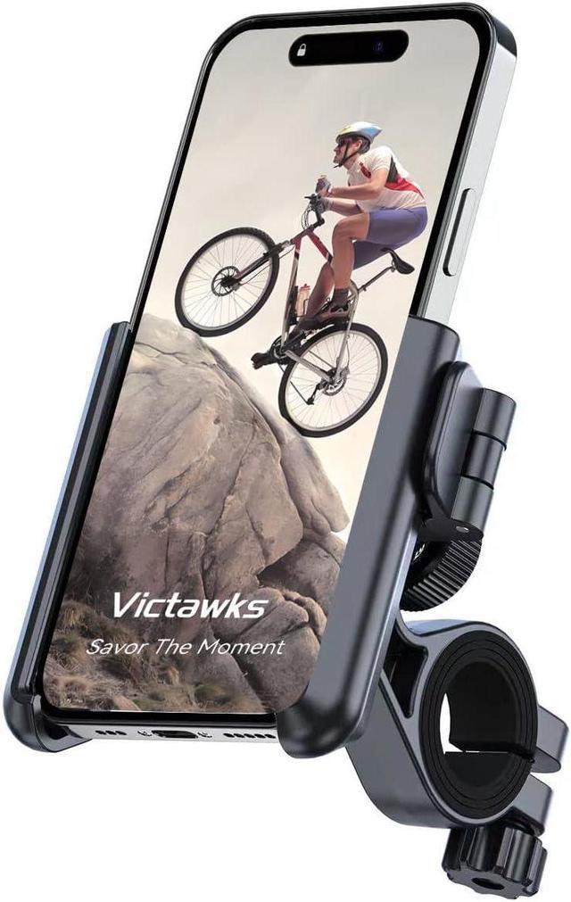 Victawks Bike Phone Mount Camera Button Friendly 360 Rotation