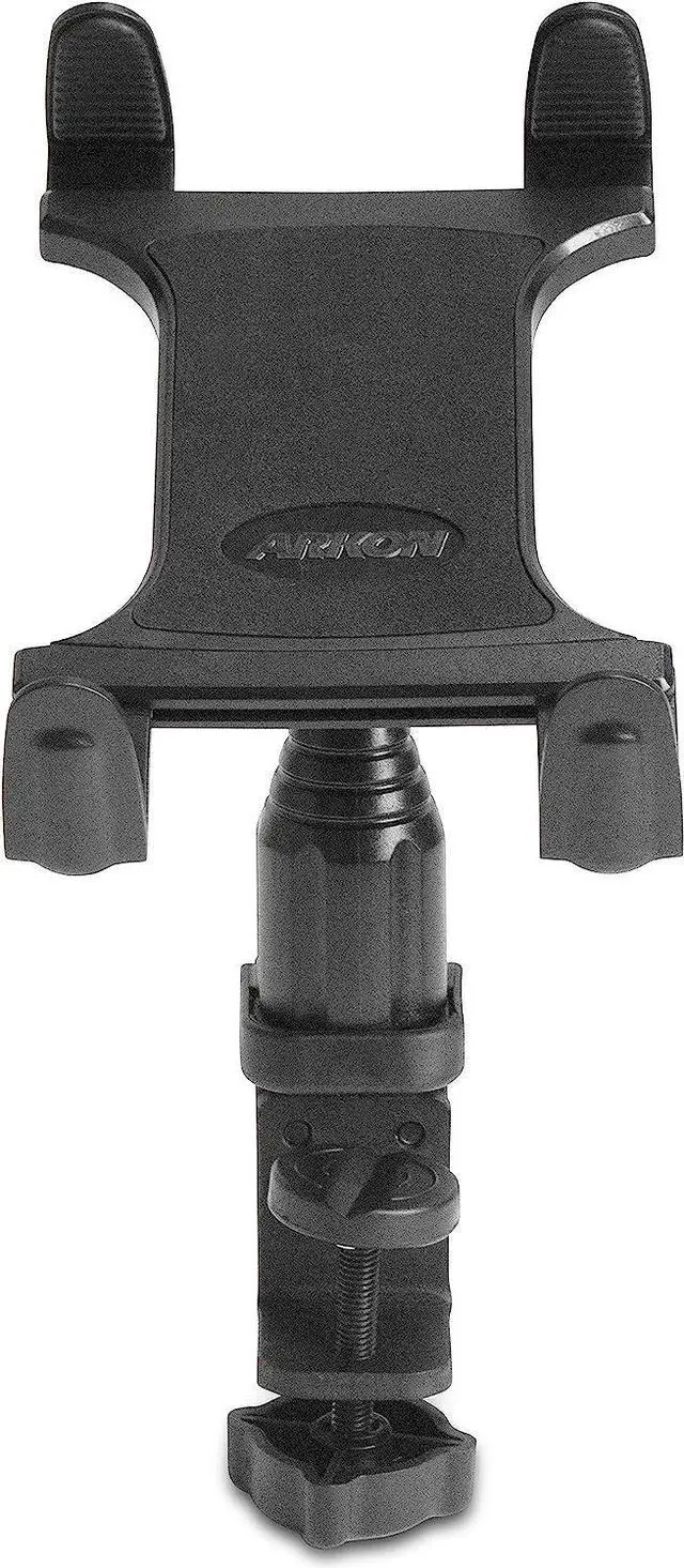 Main image of ARKON Heavy Duty Table Desk Tablet Mount with 4 inch Arm and C Clamp Base for