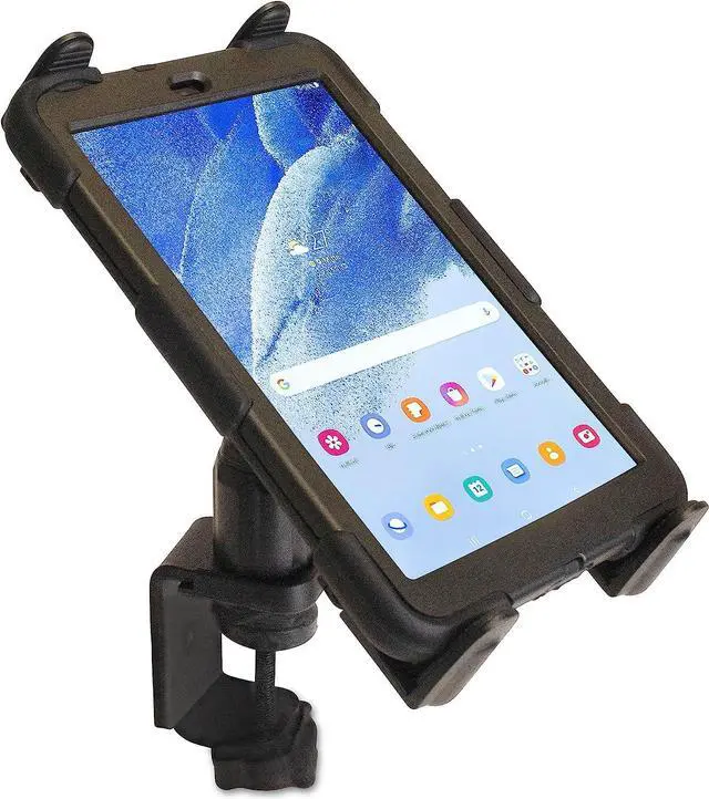 Alt view image 7 of 7 - ARKON Heavy Duty Table Desk Tablet Mount with 4 inch Arm and C Clamp Base for