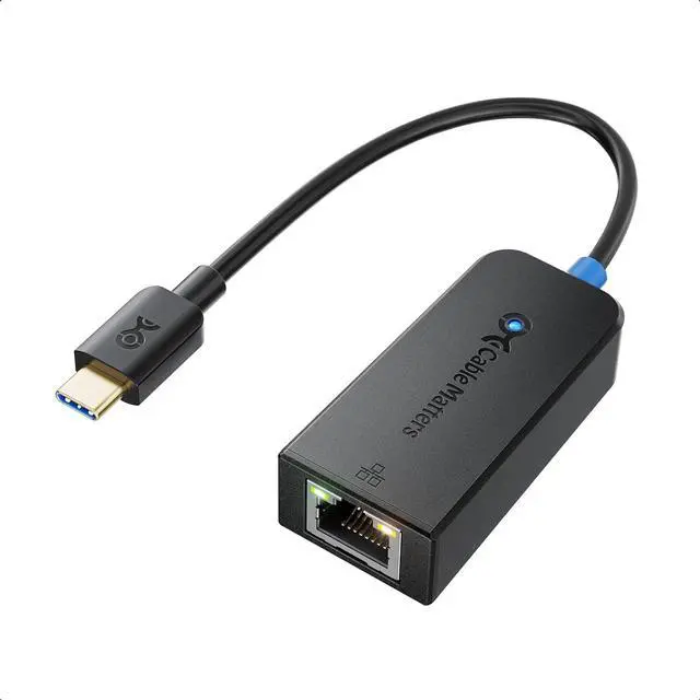 Main image of Cable Matters USB C to 2.5gb Ethernet Adapter, USB-C to 2.5 Gigabit Ethernet Adapter (2.5gb USB C Ethernet Adapter, Ethernet USB C) - Compatible with Thunderbolt 4 for MacBook, Not Work with Mac Mini