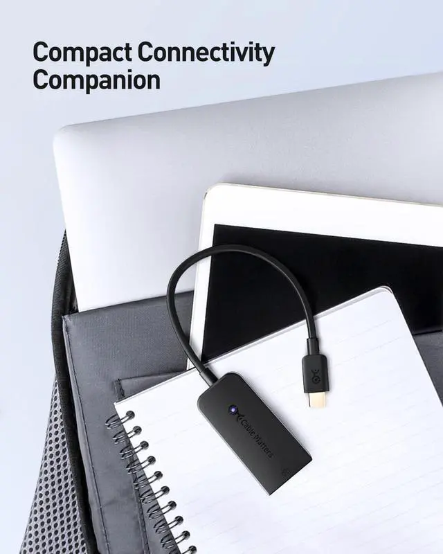 Alt view image 6 of 7 - Cable Matters Plug & Play USB C to Ethernet Adapter with PXE, MAC Address Clone (Thunderbolt to Ethernet Adapter, Gigabit Ethernet to USB C) in Black - Compatible with MacBook Pro, XPS, Surface Pro