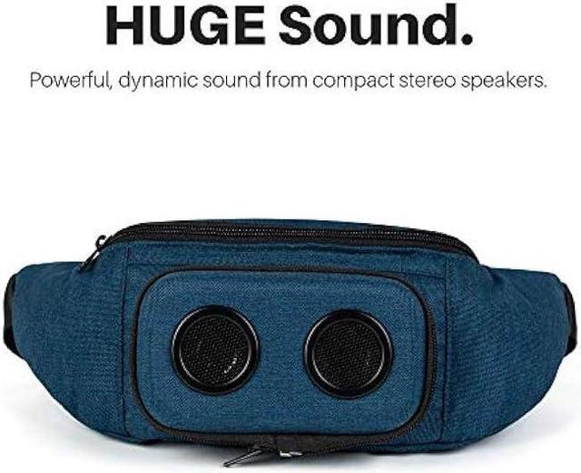 Fannypack with Speakers. Bluetooth Fanny Pack for Parties
