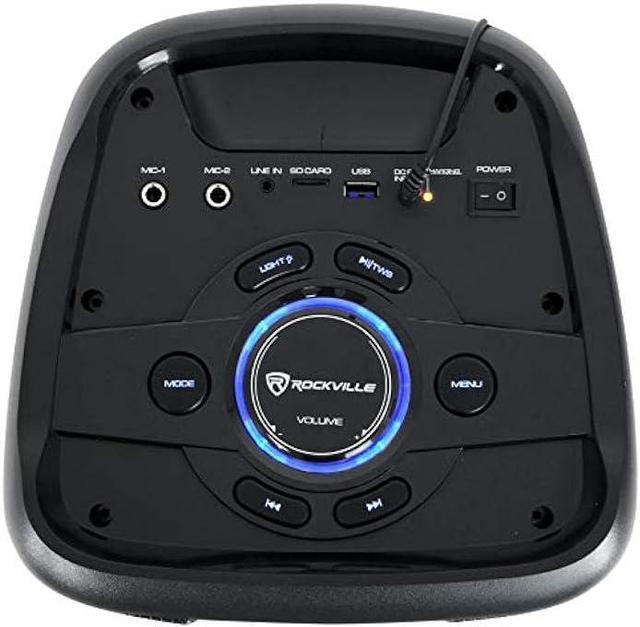 Alt view image 3 of 6 - Rockville (2) Rock Party 6 Dual 6.5 Wireless Linking Battery Powered Speakers