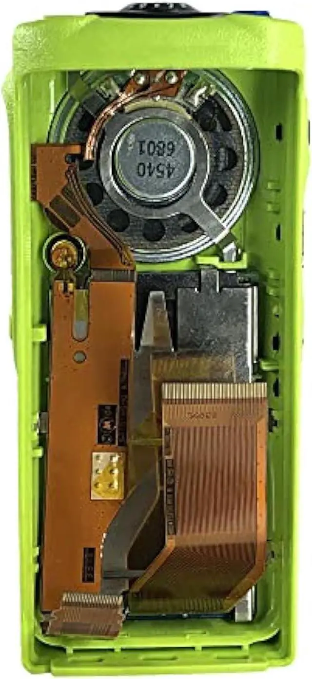 Alt view image 2 of 5 - VBLL Green Full-keypad Repair Housing Case Cover with LCD Display and OEM Speaker for HT1250 Radio