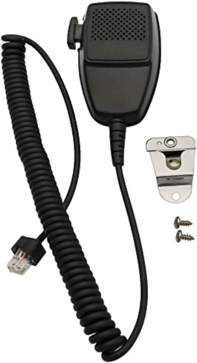 Main image of GoodQbuy® Handheld Speaker with Mic Microphone Hanger for Rj45 8-pin Motorola Radio Cdm1250 Cdm750 Gm300 Gm338 Gm950 Maxtrac M1225 M200 GR500