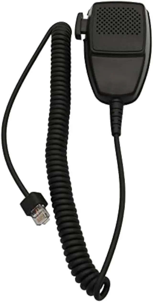 Alt view image 2 of 7 - GoodQbuy® Handheld Speaker with Mic Microphone Hanger for Rj45 8-pin Motorola Radio Cdm1250 Cdm750 Gm300 Gm338 Gm950 Maxtrac M1225 M200 GR500