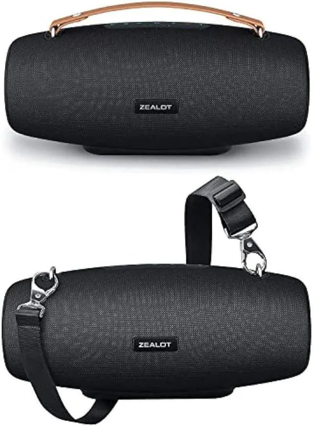 Main image of Bluetooth Speakers,ZEALOT 75W Portable Bluetooth Speakers Loud with BassUp Technology,IPX6 Waterproof Outdoor Speaker with 14,400MAh Big Battery,50H Playtime,EQ,Stereo,Party, Beach Wireless Speaker (S