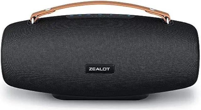 Alt view image 3 of 7 - Bluetooth Speakers,ZEALOT 75W Portable Bluetooth Speakers Loud with BassUp Technology,IPX6 Waterproof Outdoor Speaker with 14,400MAh Big Battery,50H Playtime,EQ,Stereo,Party, Beach Wireless Speaker (S