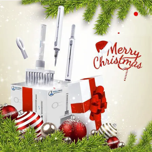 Alt view image 6 of 6 - HAGULO - Soft Brush Keyboard Cleaner 5-in-1 Multi-Function Keyboard Cleaning Tools Computer Cleaning Tools Kit Corner Gap Duster Keycap Puller for Keyboard Earphones Airpods Bluetooth