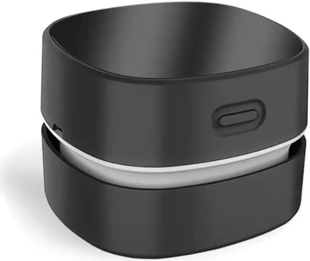 Main image of ODISTAR Desktop Vacuum Cleaner,Mini Table dust Sweeper Energy Saving,High Endurance up to 400 mins,Cordless&360º Rotatable Design for Cleaning Hairs,Crumbs,Computer Keyboard (Black Charging)