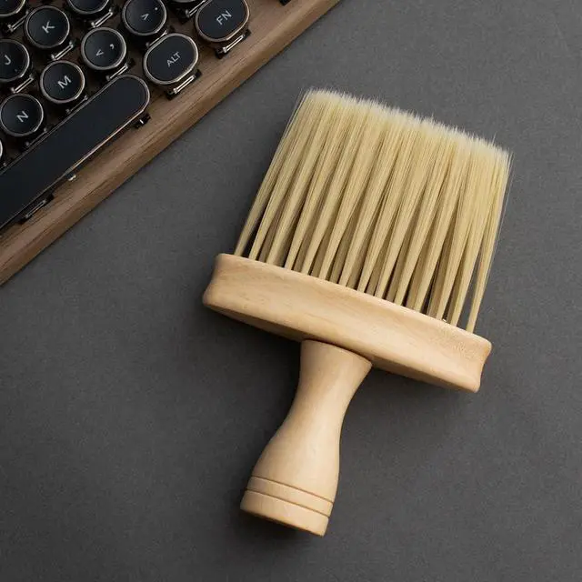 Alt view image 3 of 7 - Keyboard Cleaning Brush Wooden Anti-Static PC Laptop Keyboard Cleaner Track Narrow Space Cleaning Tool