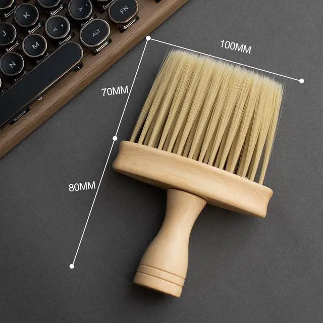 Alt view image 7 of 7 - Keyboard Cleaning Brush Wooden Anti-Static PC Laptop Keyboard Cleaner Track Narrow Space Cleaning Tool