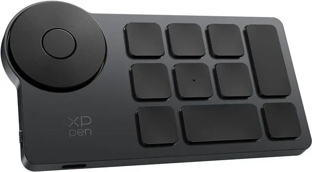 Main image of XPPen Mini Keydial ACK05 Wireless Shortcut Keyboard Bluetooth Programmable Express Remote Control with Dial & Customized Express Keys for Drawing Tablet PC MacBook Windows Images Video Editing