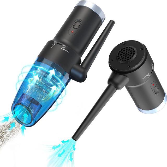Compressed Air Duster Mini Vacuum Keyboard Cleaner Canned Air