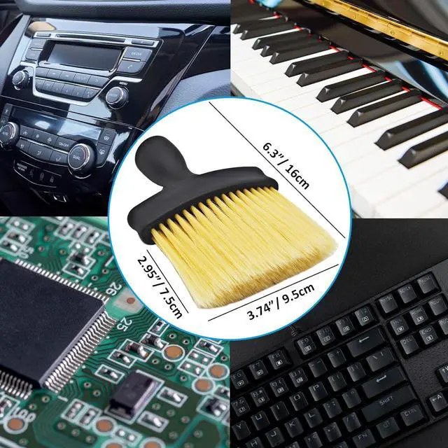 Alt view image 5 of 6 - Keyboard Cleaning Brushes 12 in 1 Anti-Static Cleaning Brush Set for Computer Laptop Keyboard Electronic Devices Cleaning Brush Kit Track Small Narrow Space Cleaning Tool