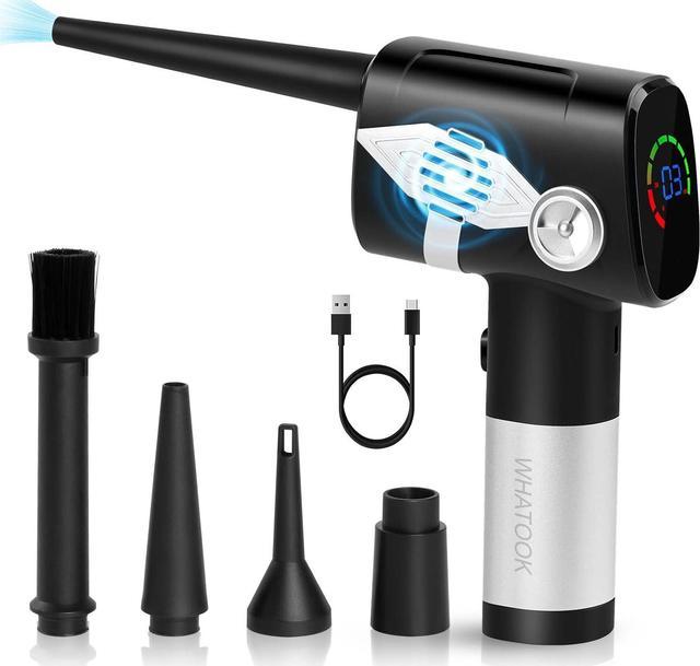 Compressed Air Duster, Electric Air Duster, 6000mah Rechargeable, Air  Dusters For Computers Keyboar