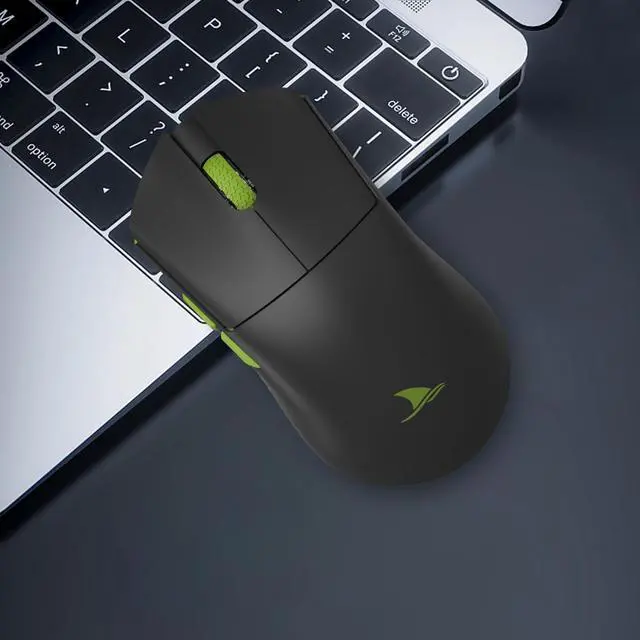 Alt view image 2 of 7 - Darmoshark M34K Wireless Gaming Mouse,Tri-Mode 4K/USB-C/Bluetooth Mouse 26K DPI, PAW3395 Optical Sensor,Lightweight 58g,5 programmable Buttons,800MAh Battery Life,Add to Wish List