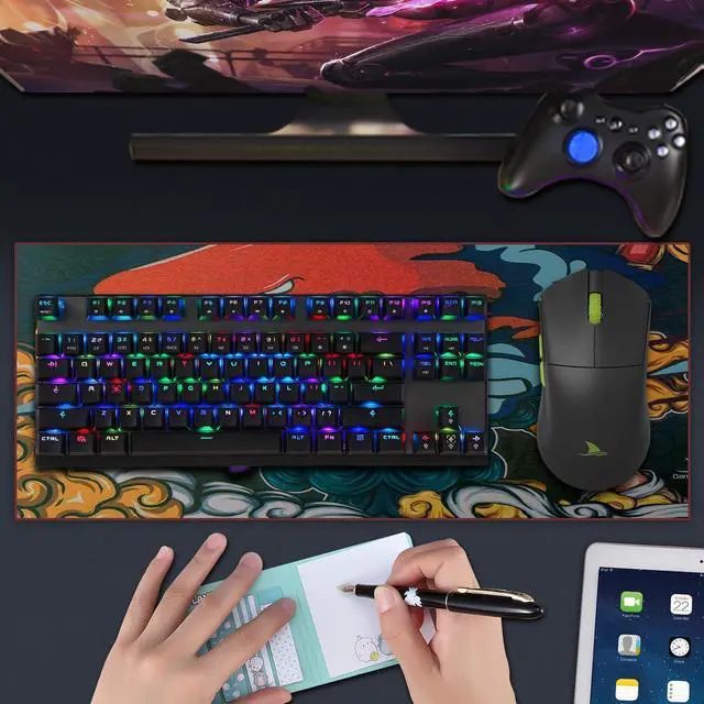 Alt view image 7 of 7 - Darmoshark M34K Wireless Gaming Mouse,Tri-Mode 4K/USB-C/Bluetooth Mouse 26K DPI, PAW3395 Optical Sensor,Lightweight 58g,5 programmable Buttons,800MAh Battery Life,Add to Wish List