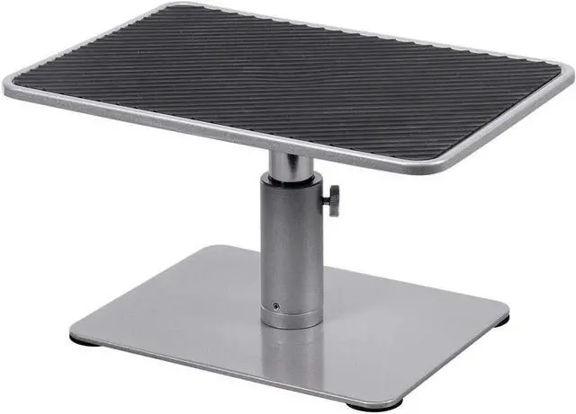 Main image of Monoprice Universal Monitor Riser Stand - Raises Monitors 4.6 to 6.5 Inches, Silver Finish - Workstream Collection