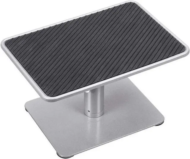 Alt view image 4 of 6 - Monoprice Universal Monitor Riser Stand - Raises Monitors 4.6 to 6.5 Inches, Silver Finish - Workstream Collection