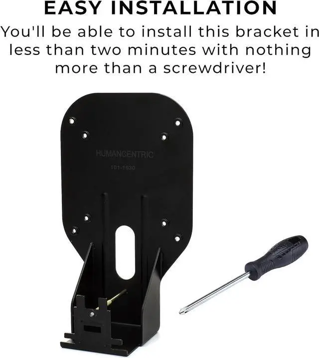 Alt view image 3 of 6 - HumanCentric VESA Mount Adapter for Acer Monitor XG270HU, G247HYU, G277HU, R240HY Abmidx (Does not fit R240HY bidx)