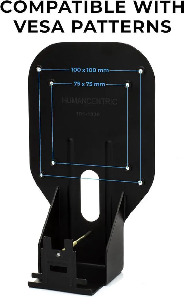 Alt view image 4 of 6 - HumanCentric VESA Mount Adapter for Acer Monitor XG270HU, G247HYU, G277HU, R240HY Abmidx (Does not fit R240HY bidx)