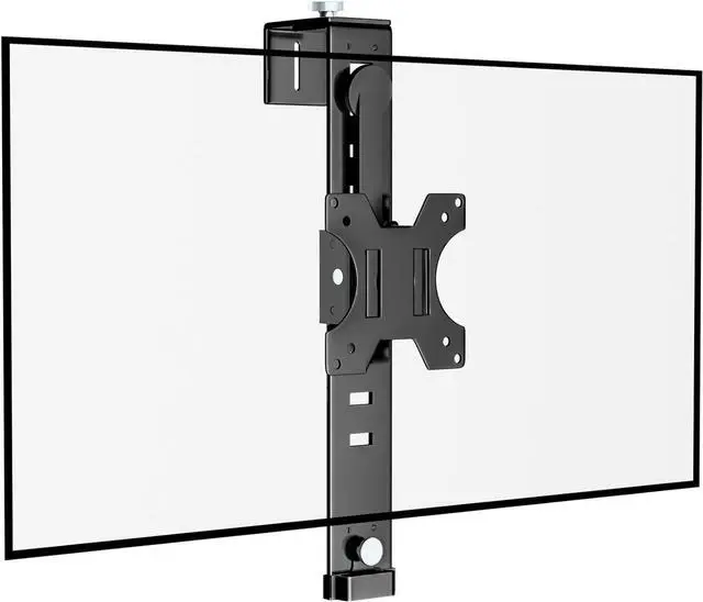 Main image of PUTORSEN 13 to 35 inch Cubicle Monitor Hanger,Height Adjustable Hanging Monitor Mount, Monitor Cubicle with VESA Mount 75×75mm and 100×100mm, Clamp Hook Top Holds Up to 26.4 lbs, Black, YPT18-H01