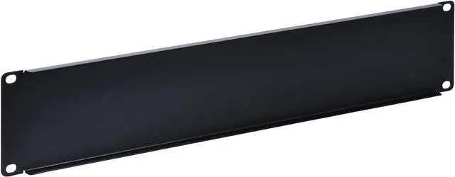 Alt view image 3 of 6 - RackPath 2U Blank Rack Mount Panel Spacer (10 Pack) for 19in Server Rack Enclosure or Network Cabinet