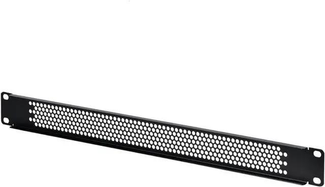 Alt view image 2 of 5 - Blank Rack Mount Panel Spacer with Venting for 19-Inch Server Network Rack Enclosure Cabinet (1U)