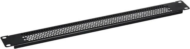 Alt view image 3 of 5 - Blank Rack Mount Panel Spacer with Venting for 19-Inch Server Network Rack Enclosure Cabinet (1U)