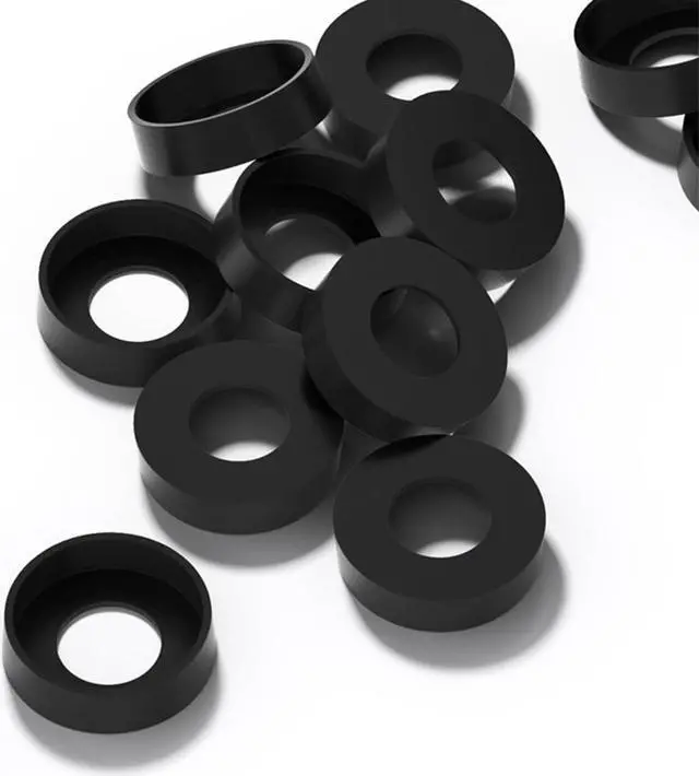 Alt view image 6 of 7 - 60-Pack M6 x 16mm Screws and Cage Nuts for Server Shelf Cabinets Rack Mount 1U 2U 6U 12U Rack Screw cage nut - Black