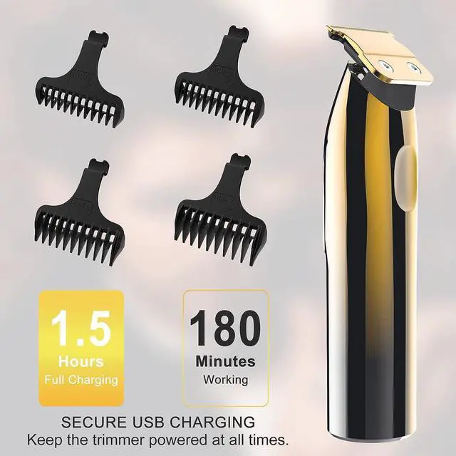 Alt view image 4 of 6 - Hatteker Foil Shaver Bald Head Shaver Electric Shaver Razor for Men Precision Trimmer Beard Clipper Triple Blades Waterproof Cordless