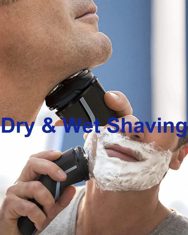 Alt view image 3 of 6 - Electric Shaver Replacement Blades Compatible with MAX-T Men Electric Razor RMS7109 RMS8101, 6 Replacement Blades(Blades Only), 2 Cleaning Brush