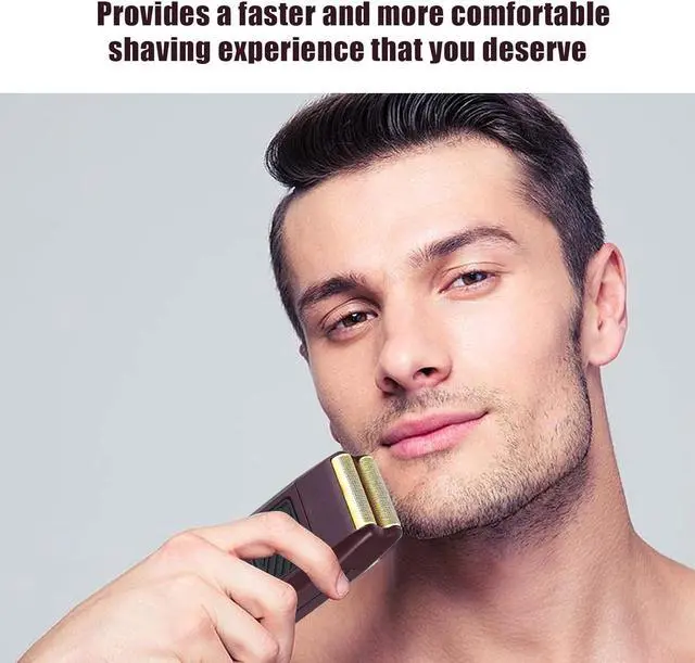 Alt view image 2 of 5 - Professional 5 Star Series Finale Shaver Replacement Foil and Cutter Bar Assembly Compatible with wahl Shaver Foil 7031-100, 7043-100 Super Close Shaving Replacement HeadsRed,2 PACK