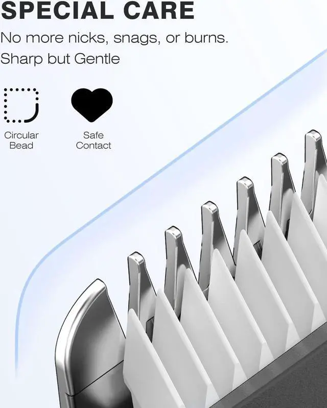 Alt view image 2 of 7 - MANSPOT Manscape Groin & Body Hair Trimmer for Men, Electric Ball Trimmer Pubic Trimmer Body Shaver, Replaceable Ceramic Blade Heads,Waterproof Wet/Dry Body Shaver Groomer,90 Minutes Shaving
