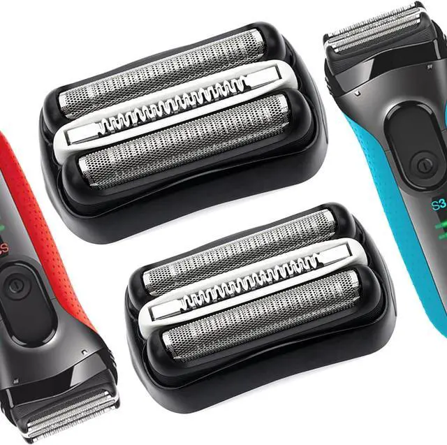 Main image of 2Pack 32B Series 3 Electric Shaver Replacement Heads for S3 Foil & Cutter Razor Heads 3040s 3010s 3000s 3080s 380s-4, 390cc...(32B(Pack of 2))