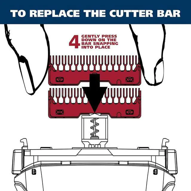 Alt view image 6 of 7 - Wahl Clean & Close Shaver Replacement Foil & Cutter Bar for 7046 Series - Model 7046-100