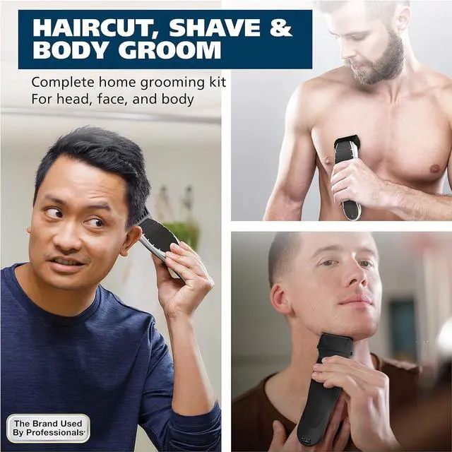 Alt view image 3 of 7 - Wahl Clipper 2-in-1 Hair Clipper and Shaver Lithium-Ion Rechargeable Cord Cordless Hair Clipper and Shaver Combo Kit - Model 79568